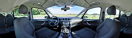360 Grad Panorama - Fahrzeug-Innenansichten